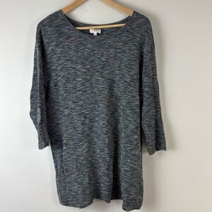 Wilfred Knit Space Dye Linen blend Top size small